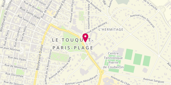Plan de Agence Somaprim, 10 Av. Du Verger, 62520 Le Touquet-Paris-Plage