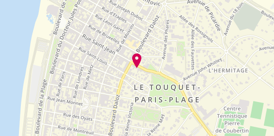 Plan de Aftim, 14 avenue Saint-Jean, 62520 Le Touquet-Paris-Plage