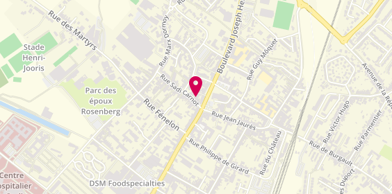 Plan de Laforêt, 6-8 Rue Sadi Carnot, 59113 Seclin