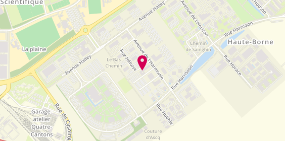 Plan de Bricoman, 10 avenue de l'Harmonie, 59650 Villeneuve-d'Ascq