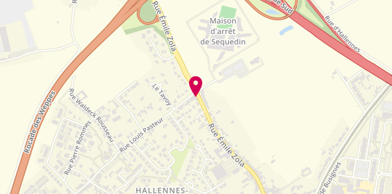 Plan de 2G Immobilier, 149 Rue Louis Pasteur, 59320 Hallennes-lez-Haubourdin