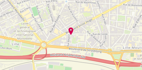 Plan de L' Arsenal, Rue de Condé, 59000 Lille