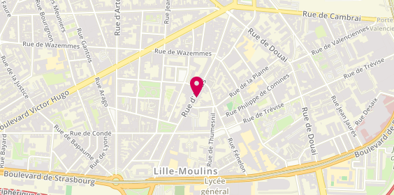 Plan de Faelens Immobilier, 149 Rue d'Arras, 59000 Lille