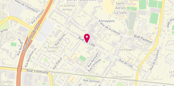 Plan de CANFIN Frédéric, 161 Rue de Lille, 59650 Villeneuve-d'Ascq