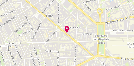 Plan de Immorentier, 229 Rue Solférino, 59000 Lille