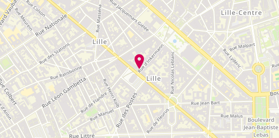 Plan de Concept Immo Lille, 50 Rue d'Inkermann, 59000 Lille