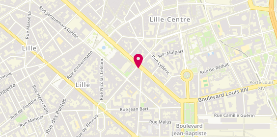 Plan de BT Immobilier, 94 Liberté, 59800 Lille