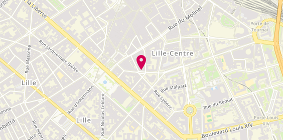 Plan de Quadral Transactions Lille, 5 place Jacquard, 59000 Lille