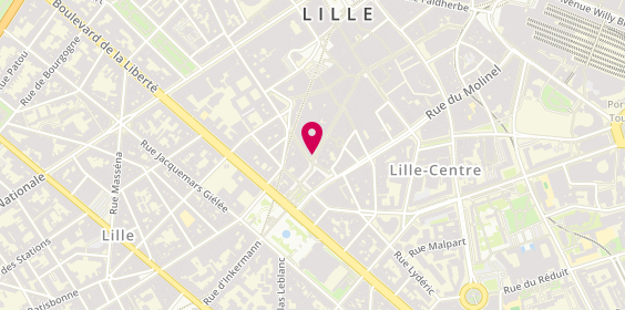 Plan de Lille Immo, 66 Bis Rue de Bethune, 59800 Lille