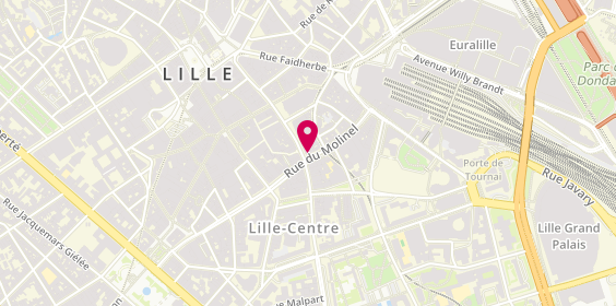 Plan de La Lilloise Par Vacherand Immobilier, 60 Rue du Molinel, 59800 Lille