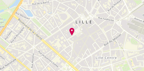 Plan de Lucienne Cortier, 2 Palais Rihour, 59800 Lille