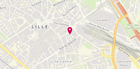Plan de Priméa, 6 Rue Sainte-Anne, 59000 Lille