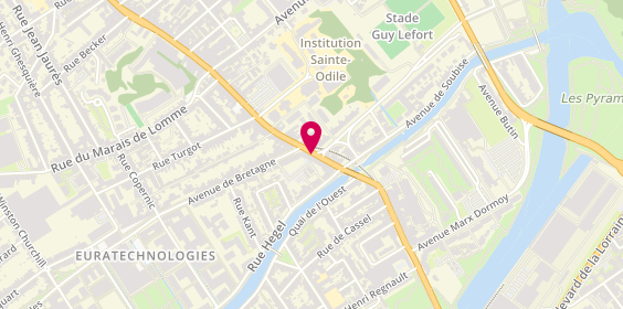 Plan de Agence Immobilière Lilloise, 175 avenue de Dunkerque, 59000 Lille