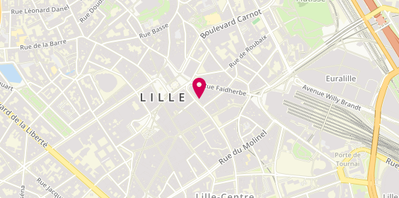 Plan de 3X3 Immobilier Commercial, 19 Rue Pierre Mauroy, 59800 Lille