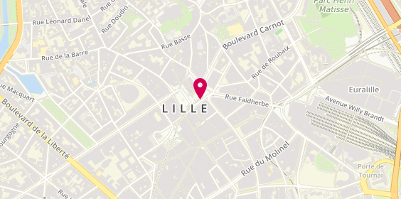 Plan de Dekerle Immobilier, 9 Rue des Manneliers, 59800 Lille