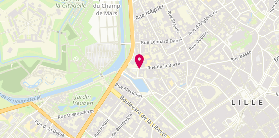 Plan de Alerte Immo, 81 Rue de la Barre, 59800 Lille