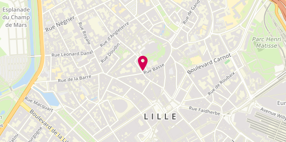 Plan de Immobiliere de la Treille, 13 Rue du Cirque, 59000 Lille