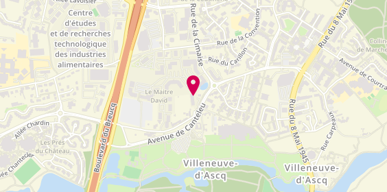 Plan de Héron Immobilier, 61 avenue de Canteleu, 59650 Villeneuve-d'Ascq