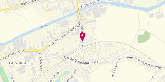 Plan de DEMUYTER Mickaël, 35 Rue de la Perche, 59253 La Gorgue