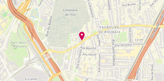 Plan de ABRINOR Immobilier Lille - Saint Maurice, 119 Bis Rue du Faubourg de Roubaix, 59000 Lille