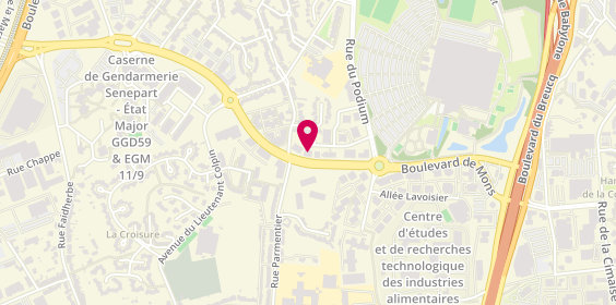 Plan de TOSTAIN et LAFFINEUR Conseil en Immobilier d'Entreprise, Europarc Bv3
23 Rue de la Performance, 59650 Villeneuve-d'Ascq