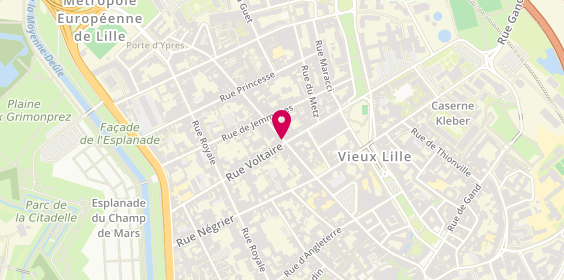 Plan de Cavrois Immobilier, 39 Rue Saint-André, 59000 Lille