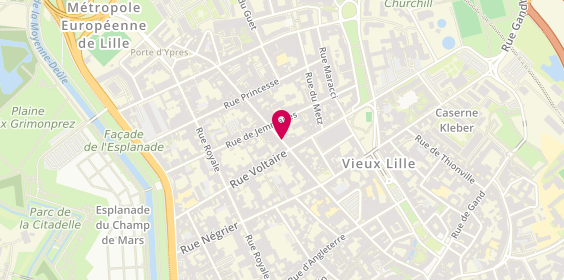 Plan de Promovente Immeubles, 46 Rue Saint-André, 59800 Lille