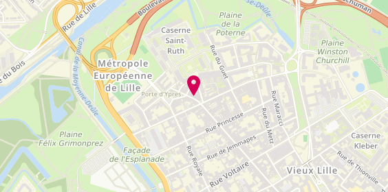 Plan de Gere Immo, 128 Rue Saint-André, 59000 Lille