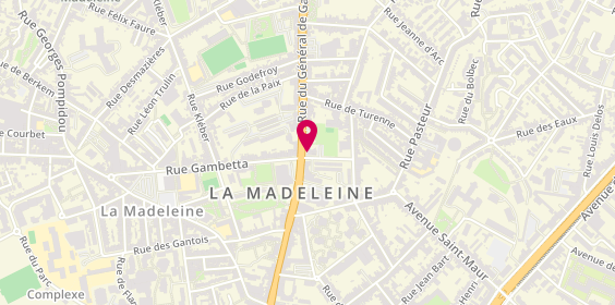 Plan de Groupe Ldev - Logis Métropole / Mon Abri, 176 Rue du Général de Gaulle, 59110 La Madeleine