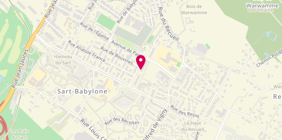 Plan de Métropol'Immo, 8 Rue de l'Abbé Bonpain, 59650 Villeneuve-d'Ascq