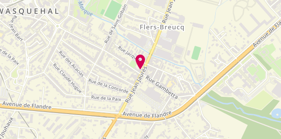 Plan de Carissimmo, 159 Rue Jean Jaurès, 59491 Villeneuve-d'Ascq