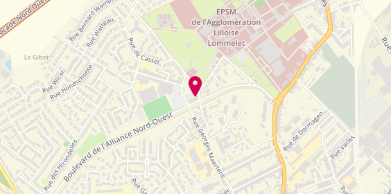 Plan de MY Immobilier, 26 Rue Georges Maertens, 59520 Marquette-lez-Lille