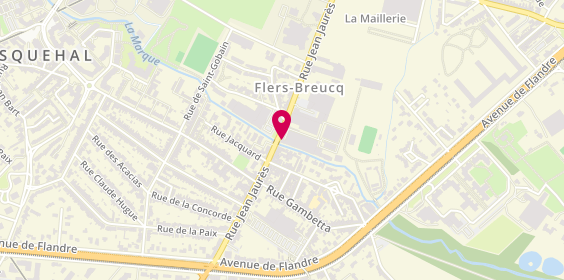 Plan de Nc Conseil Immo, 202 Rue Jean Jaures, 59491 Villeneuve-d'Ascq