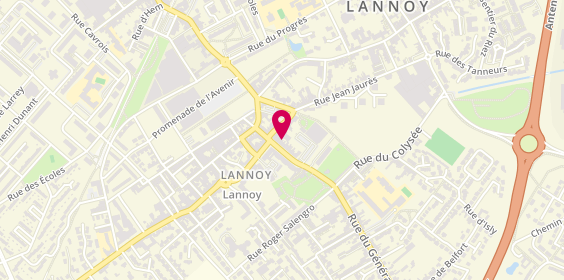 Plan de B&R Immobilier Lannoy, 5 Rue de Tournai, 59390 Lannoy