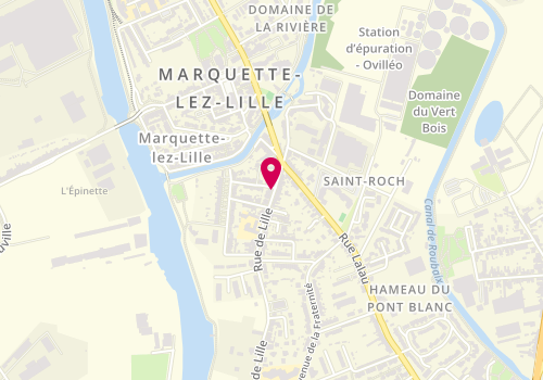 Plan de Marquette Immobilier, 28 Rue de Lille, 59520 Marquette-lez-Lille