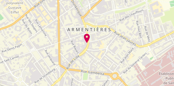 Plan de ABRINOR Immobilier Armentières, 4 Rue de Lille, 59280 Armentières