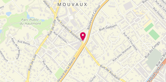 Plan de Avenue Immobilier Métropole, 1 Boulevard Carnot, 59420 Mouvaux