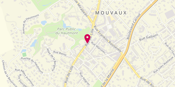 Plan de Mouv Immo, 150 Rue de Lille, 59420 Mouvaux
