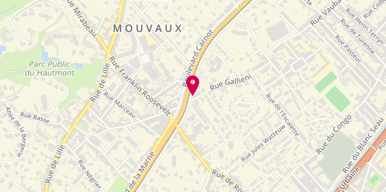 Plan de Agence immobilière à Mouvaux - Immotram, 30 Boulevard Carnot, 59420 Mouvaux