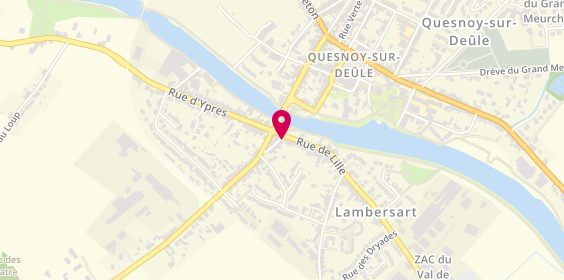 Plan de Immobilière de Quesnoy, 4 Rue de Lille, 59890 Quesnoy-sur-Deûle