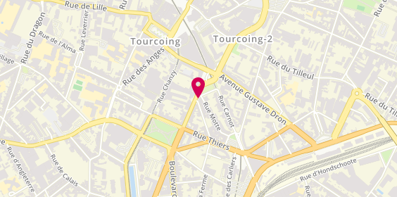 Plan de Laforêt, 7 Rue Faidherbe, 59200 Tourcoing