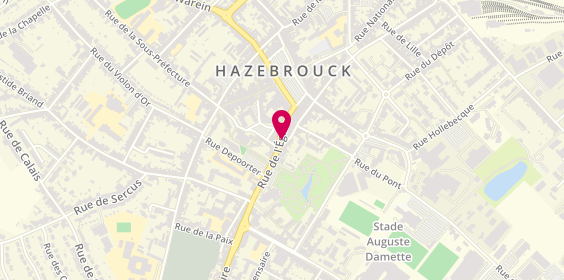 Plan de Pulp Immobilier Hazebrouck, 33 Rue de l'Église, 59190 Hazebrouck