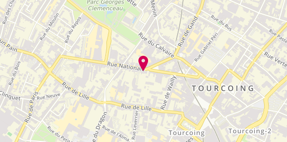Plan de RS Immo, 85 Rue Nationale, 59200 Tourcoing