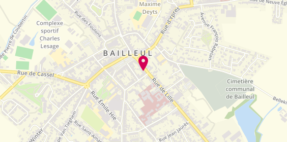 Plan de Square Habitat Bailleul, 14 Rue de Lille, 59270 Bailleul
