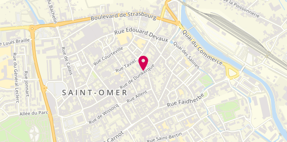 Plan de Era Immobilier, 122 Rue de Dunkerque, 62500 Saint-Omer
