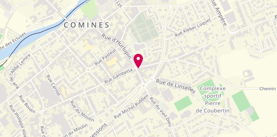 Plan de Square Habitat Comines, 109 Rue d'Hurlupin, 59560 Comines
