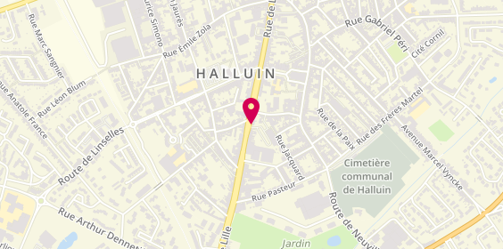 Plan de Abrimmo Halluin, 87 Rue de Lille, 59250 Halluin