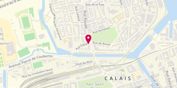 Plan de Guy Hoquet, 15-19 Boulevard Georges Clemenceau, 62100 Calais