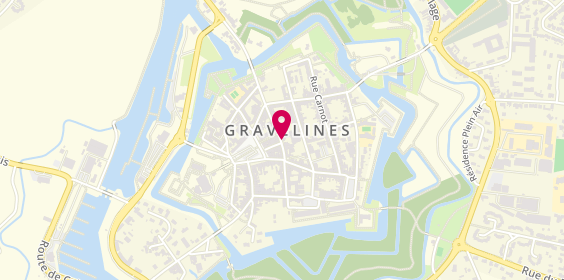 Plan de Gravelines Immo, 10 Rue Léon Blum, 59820 Gravelines