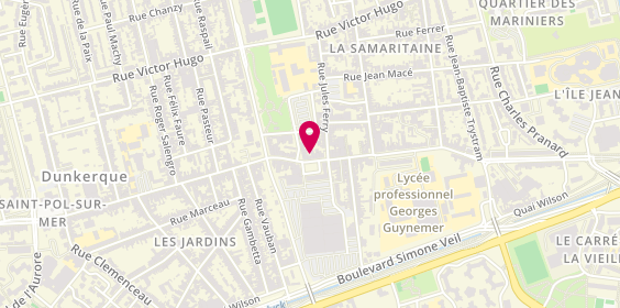 Plan de Stéphane Plaza Immobilier, 118 Rue de la République, 59430 Dunkerque
